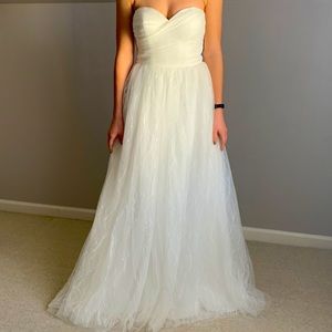 NWT Aline sweetheart neckline tule wedding dress